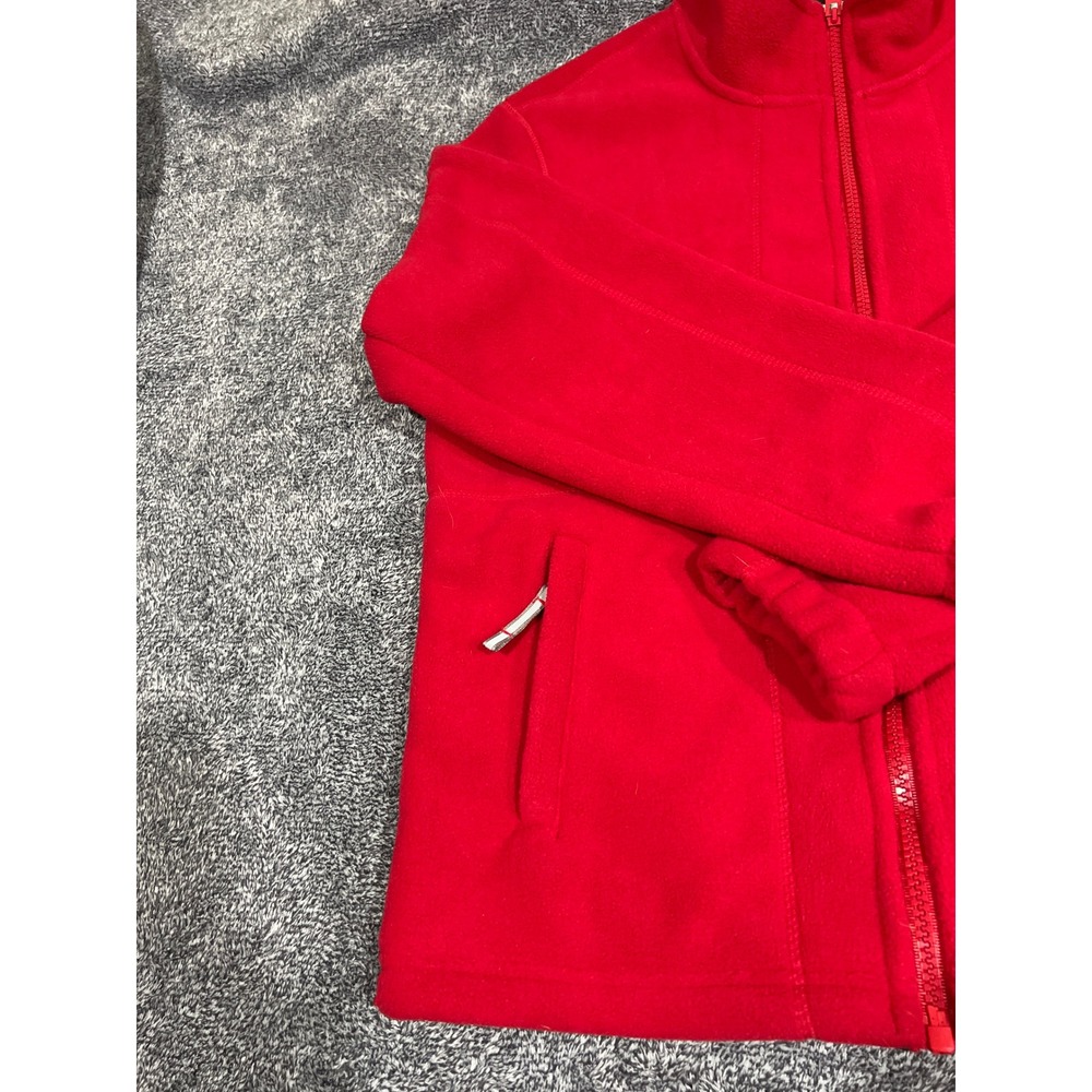 Outdoor Norway Torleon Men 086 Full Zip Fleece Jacket Red Large Expedition Team - Picture 6 of 16